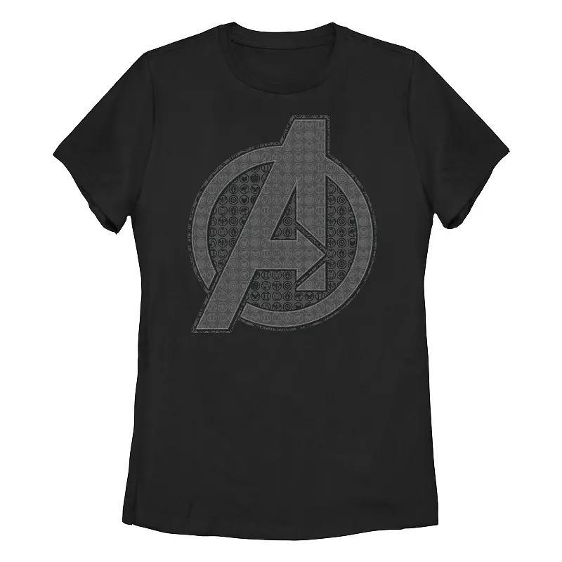 Men's Marvel "Avengers: Endgame" Hero Logo Tee, Size: XXL, Black Product Image