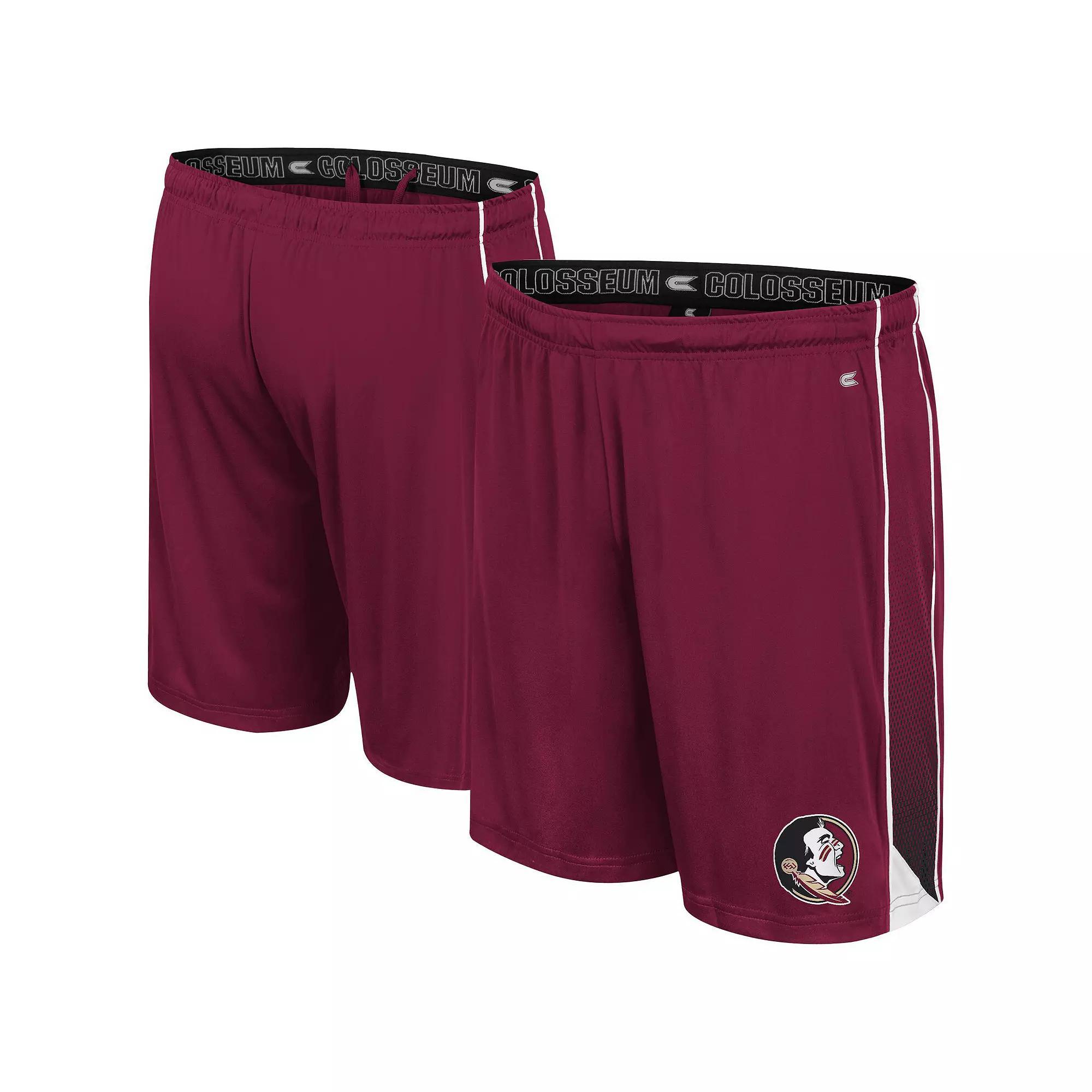Men's Colosseum Garnet Florida State Seminoles Online Shorts, Size: Large, Red Product Image