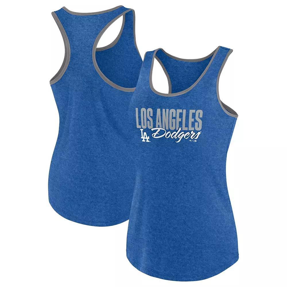 Women's Profile Royal Los Angeles Dodgers Plus Size Tank Top, Size: 1XL, Blue Product Image