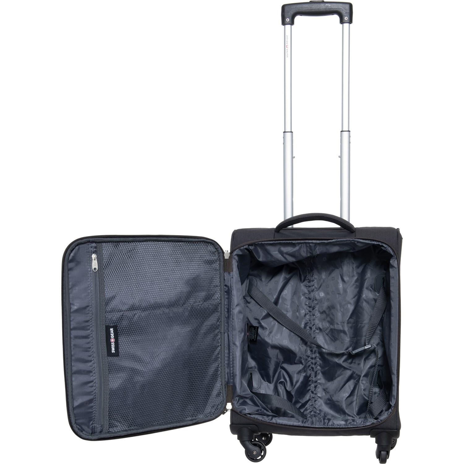 Swiss Gear 19” 2140 Spinner Carry-On Suitcase - Softside, Grey Product Image