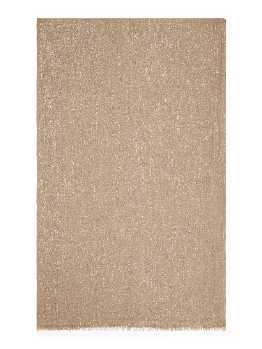 Womens Cashmere and Silk Sparkling Scarf Product Image