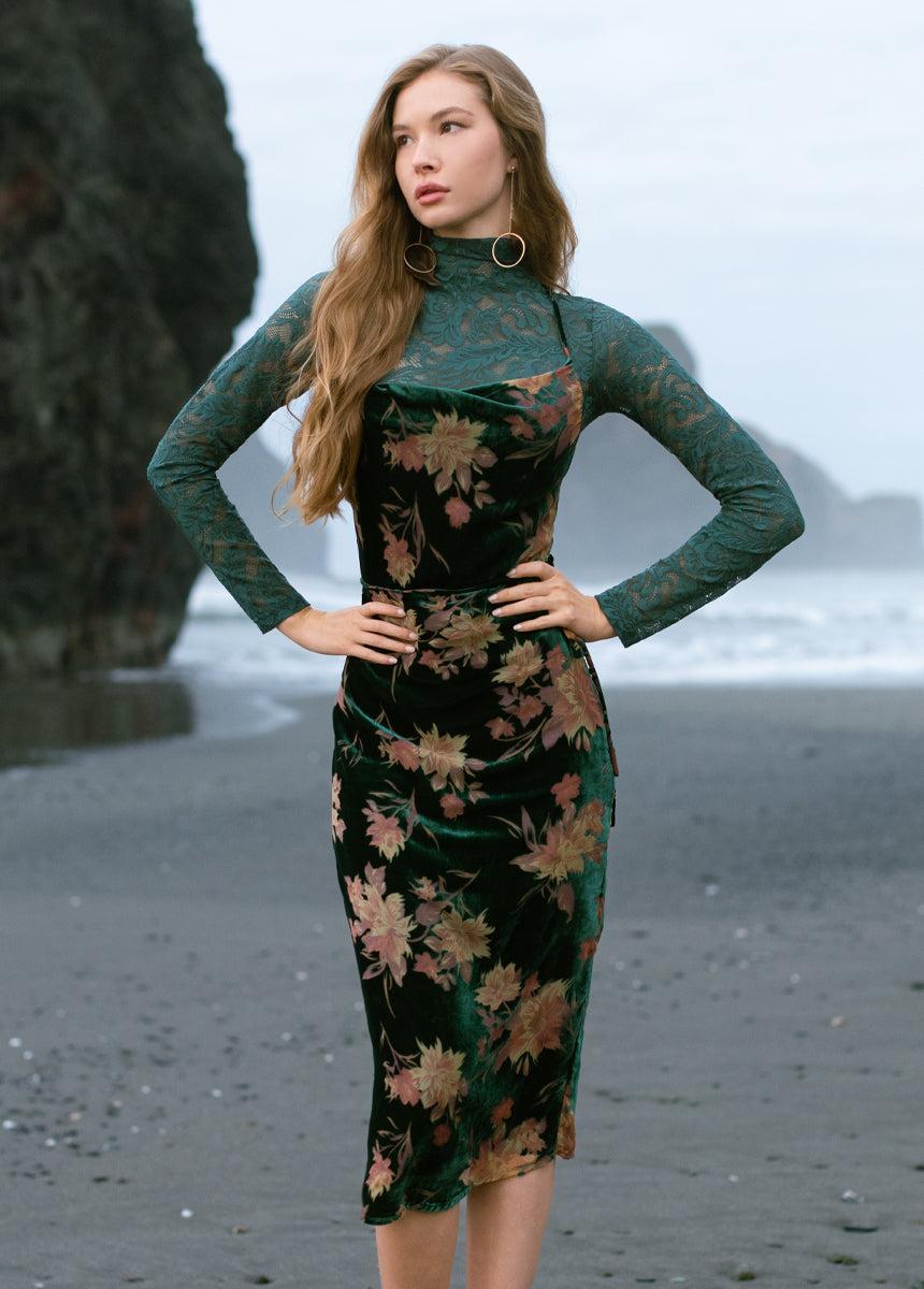 Amanda Dress in Peacock Female Product Image