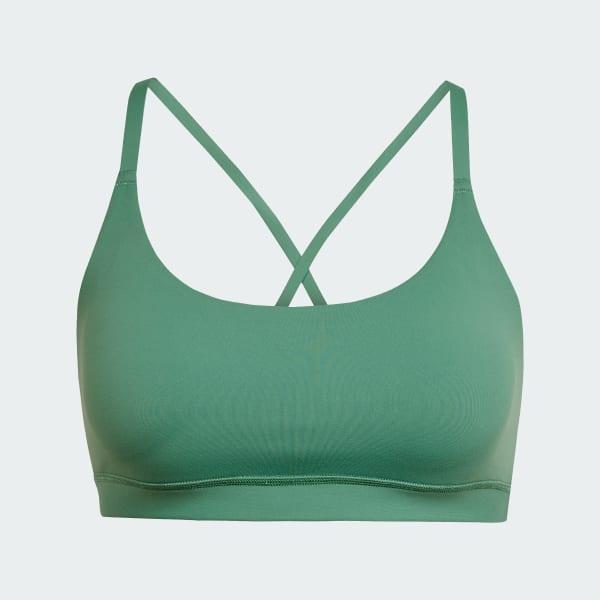 adidas All Me Light Support Bra Core Black XL A-B Womens Product Image
