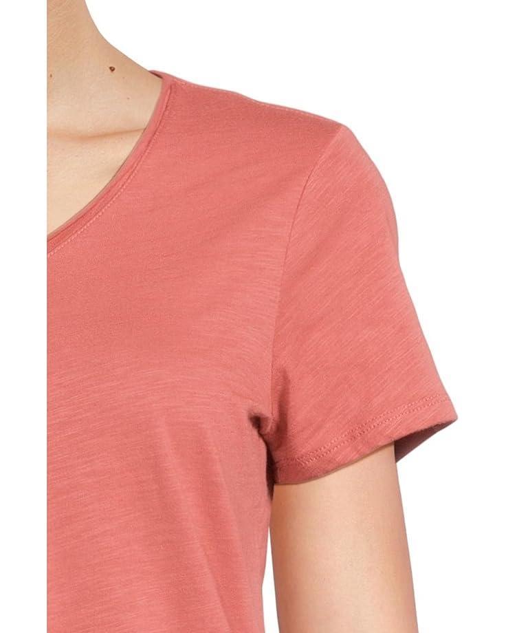 Women's L.L.Bean Organic Cotton V-Neck Short Sleeve Tee Product Image