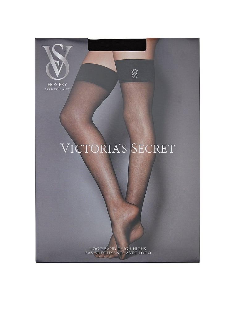 Crystal Logo Thigh Highs Product Image