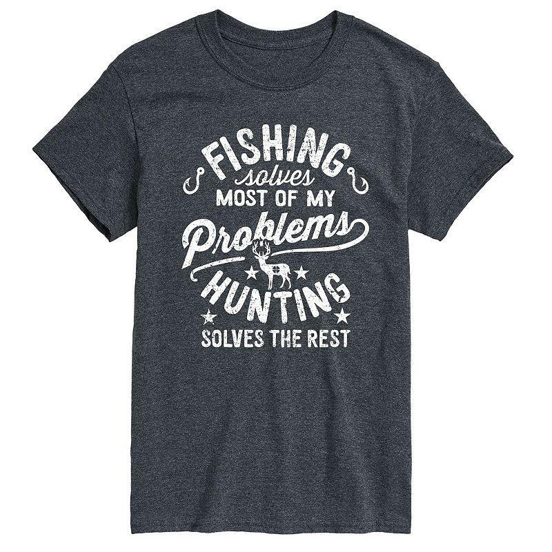 Mens Fishing Solves My Problems Tee Product Image