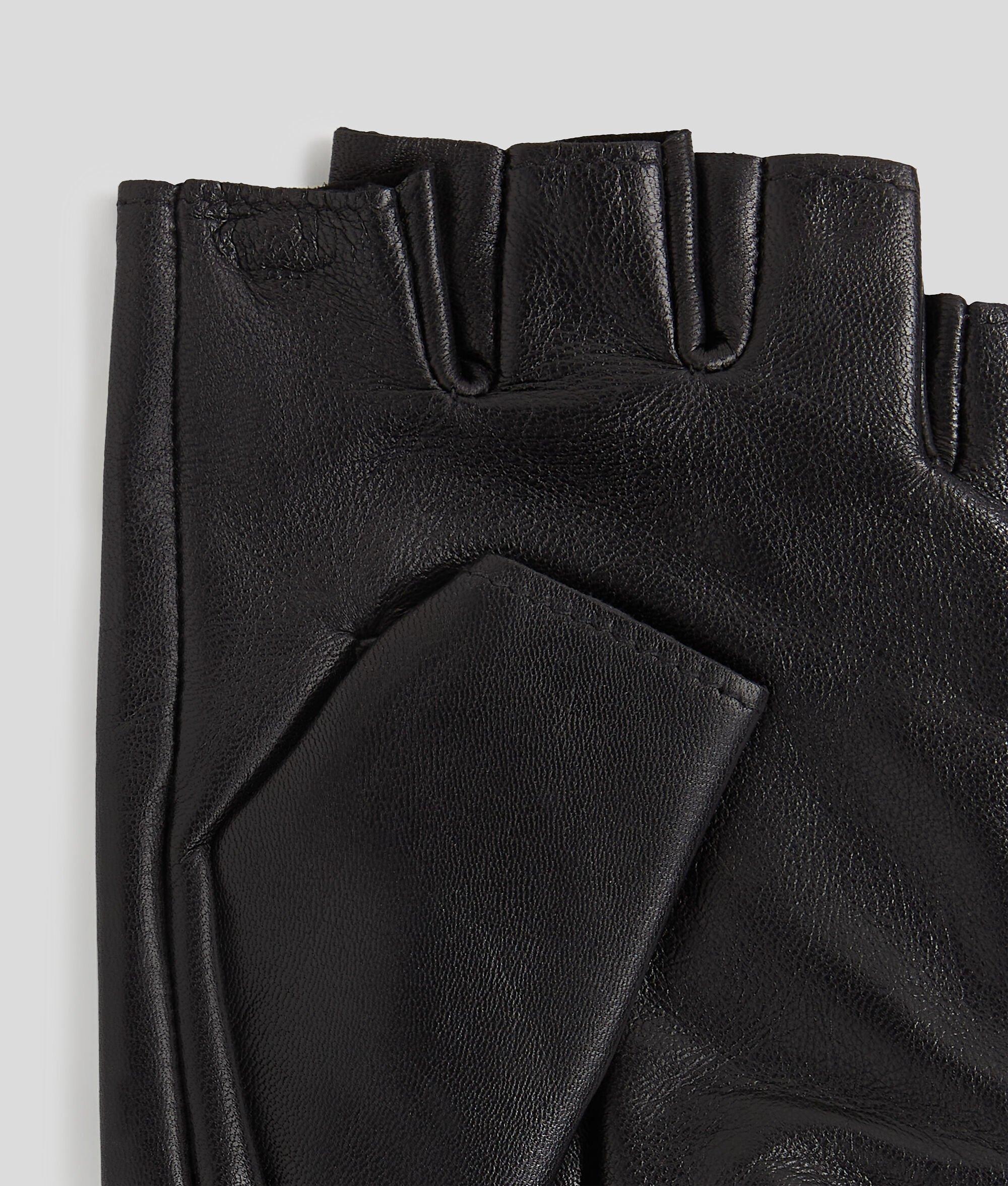 K/MONOGRAM FINGERLESS GLOVES Product Image