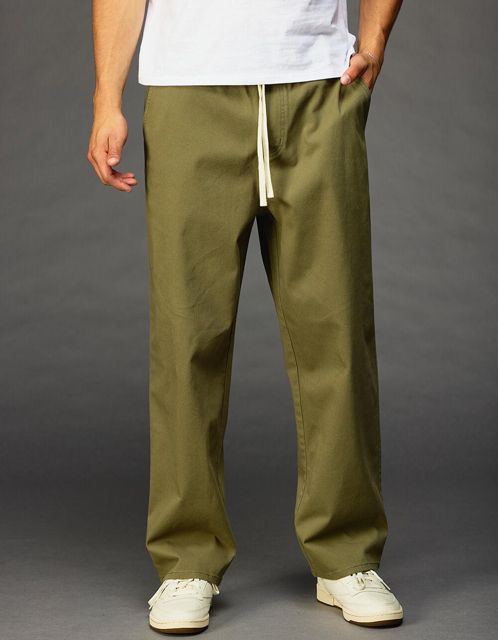 RSQ Mens Straight Twill Pull On Pants Product Image
