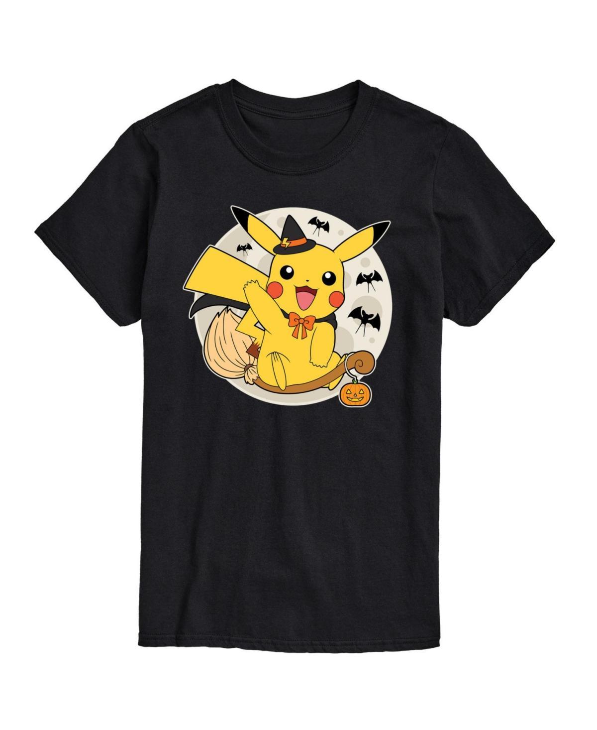 Mens Pokemon Pikachu Moon Witch Graphic Tee Product Image