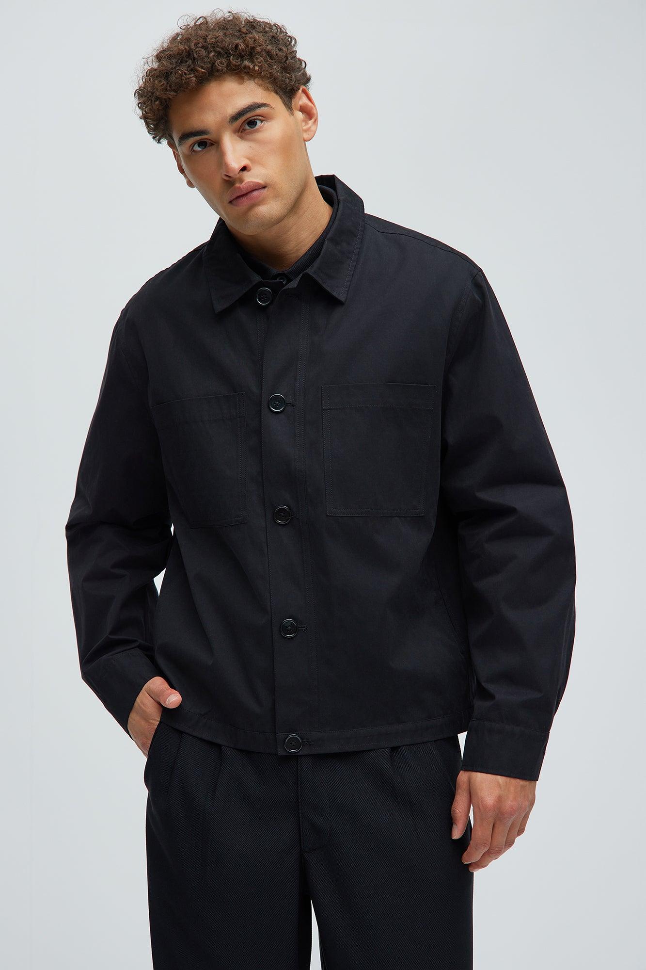 Don't Start Work Jacket - Black Product Image