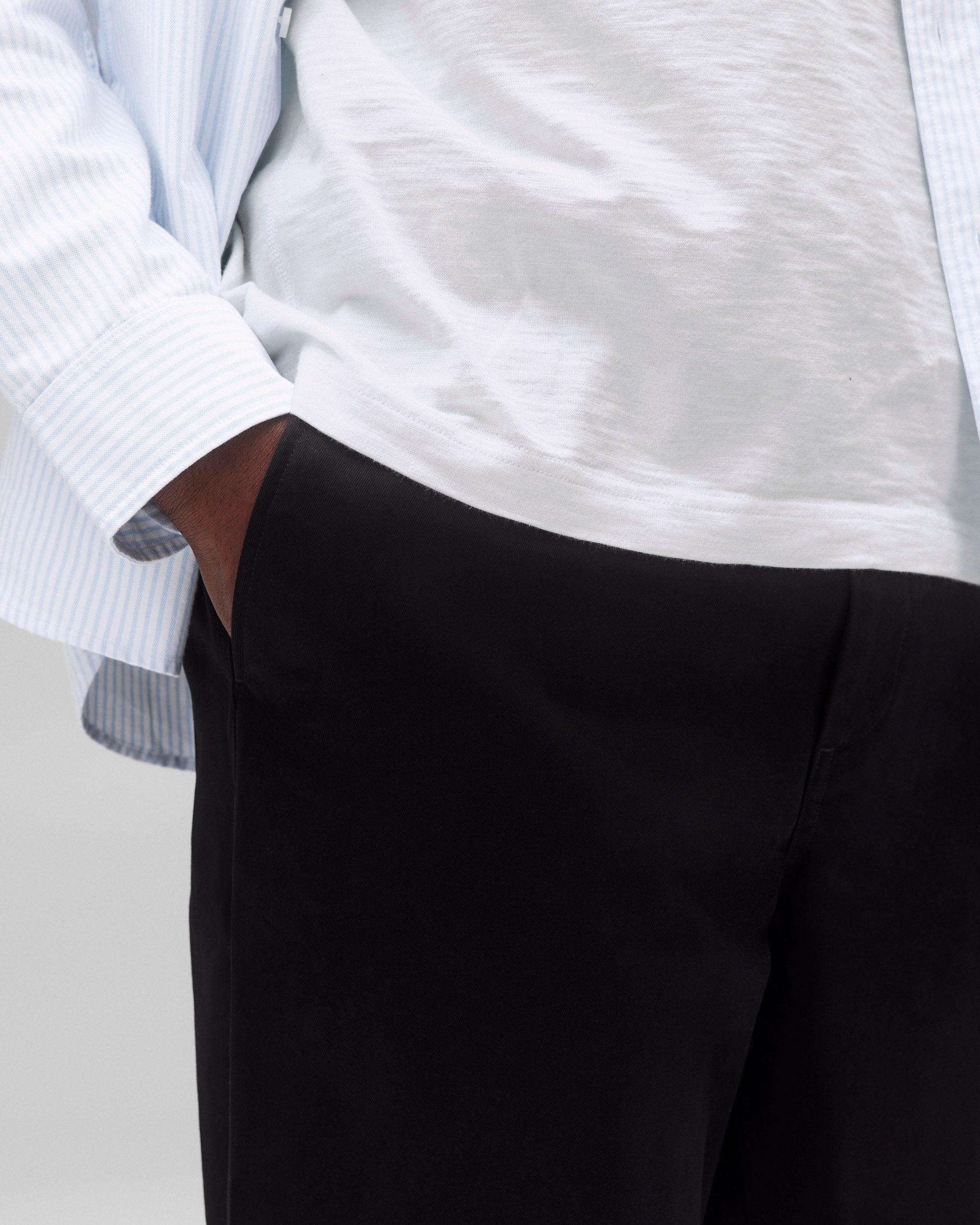 New Monogram Track Pants - Black/Off White Male Product Image