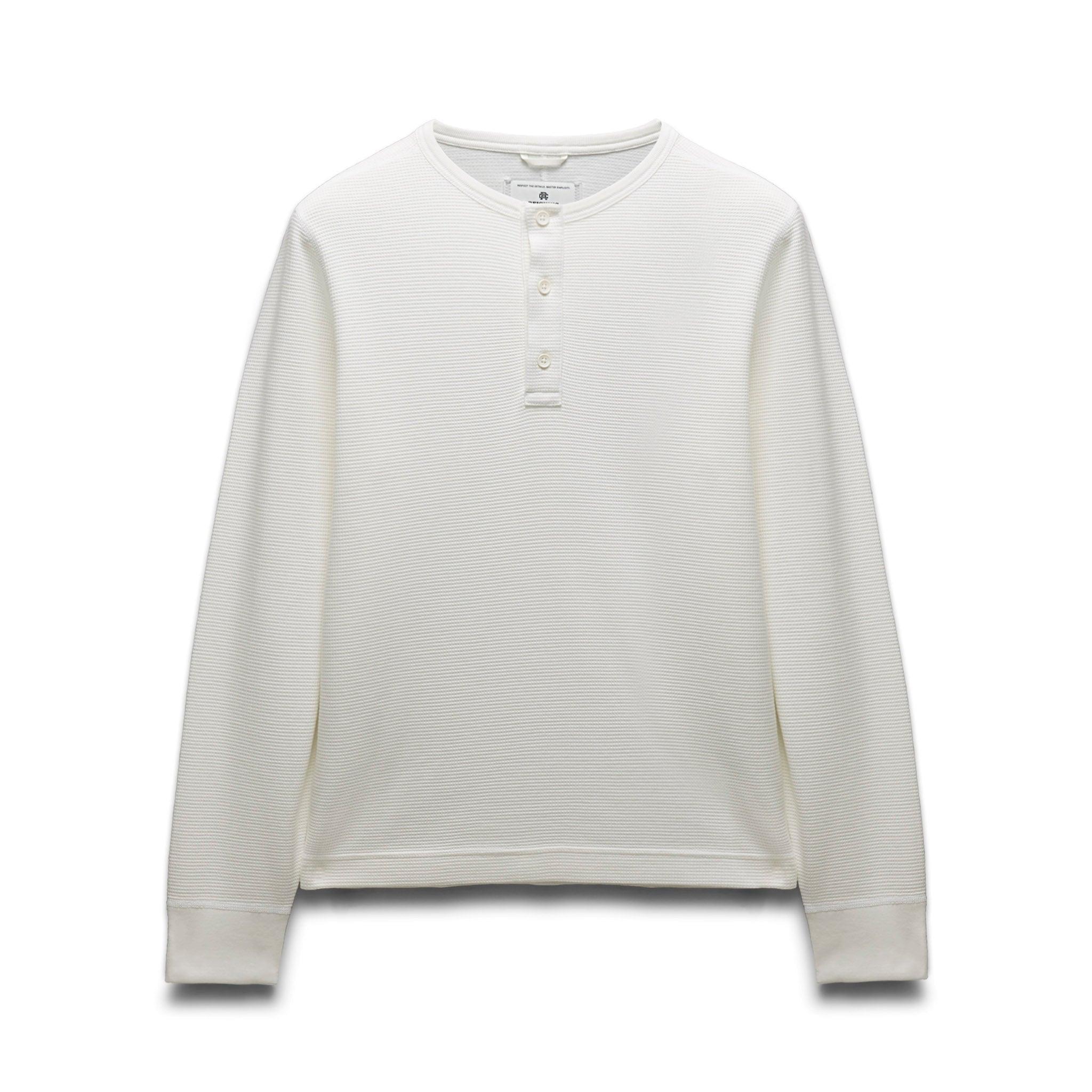 Lightweight Waffle Standard Henley Male Product Image