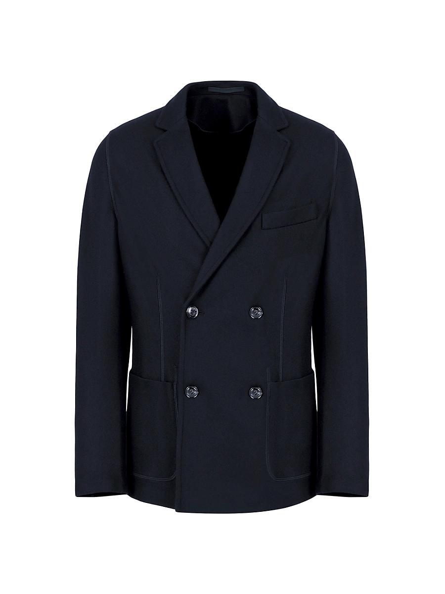 Mens Cashmere Double-Breasted Sport Coat Product Image