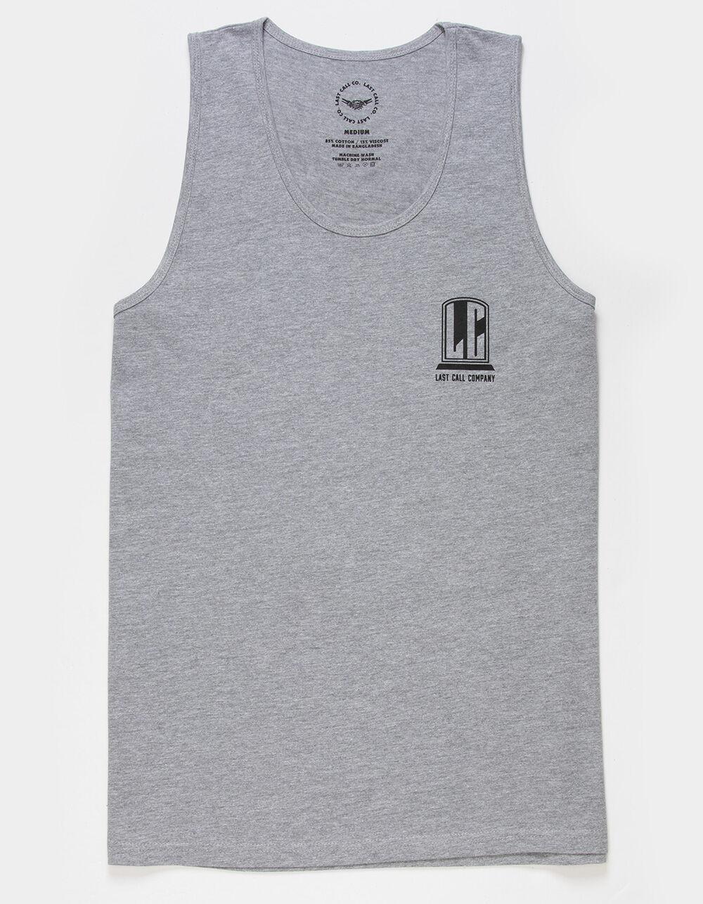 LAST CALL CO. Last Wave Mens Tank Top - HEATHER GRAY Product Image