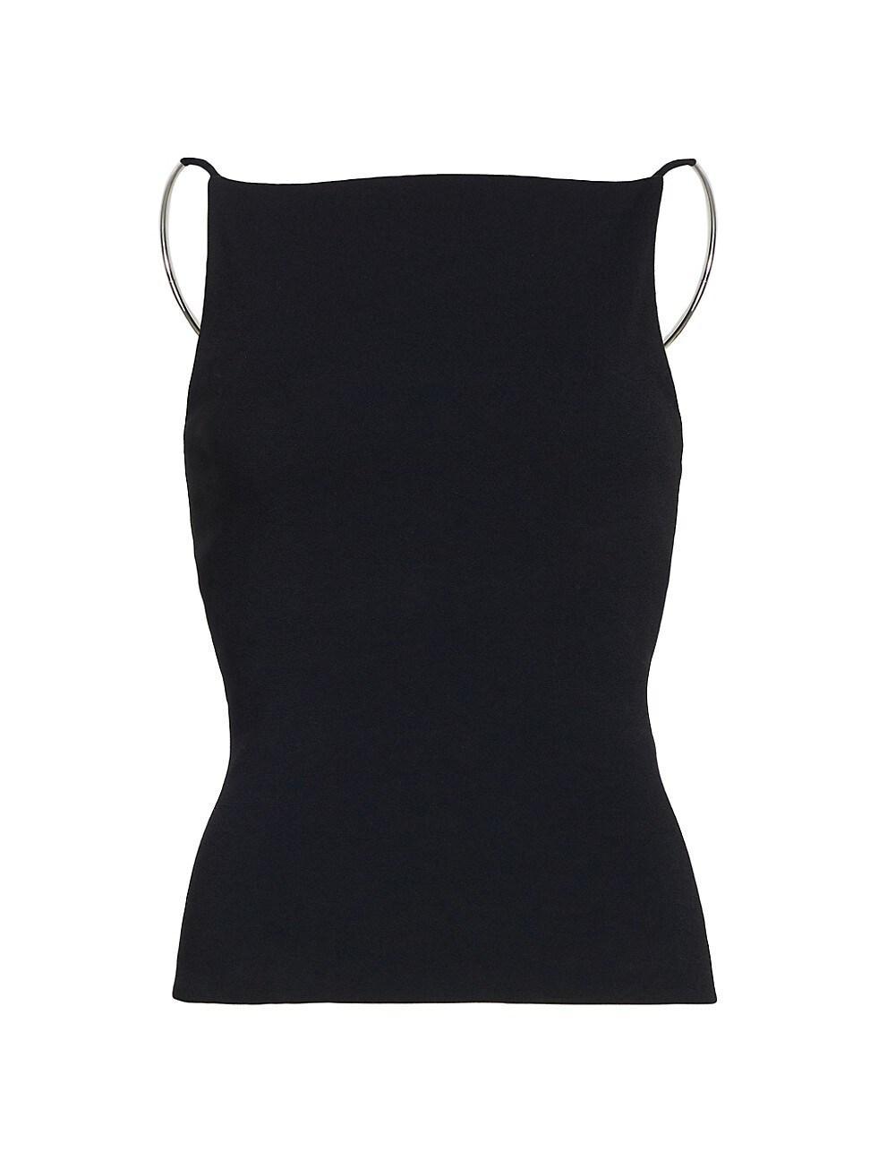 Womens Hardware-Strap Tank Top Product Image