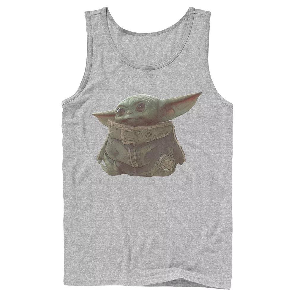 Mens Star Wars The Mandalorian The Child aka Baby Yoda Portrait Tank Top Product Image