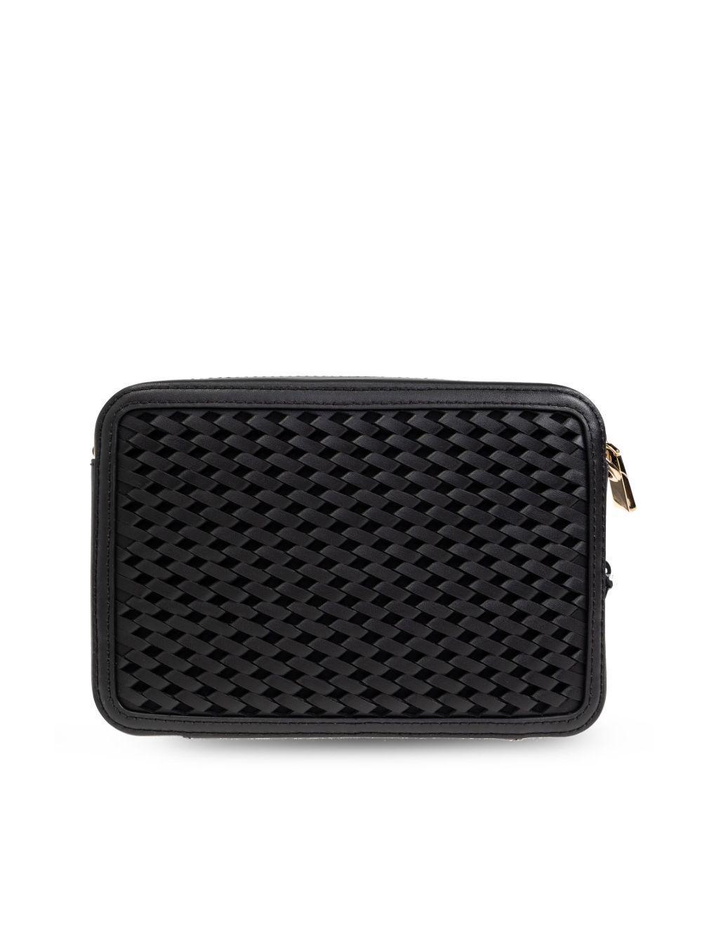 woven leather cross body bag Product Image