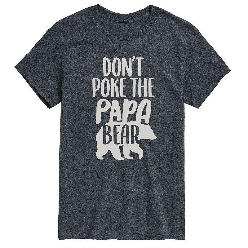 Mens Dont Poke The Papa Bear Tee Product Image