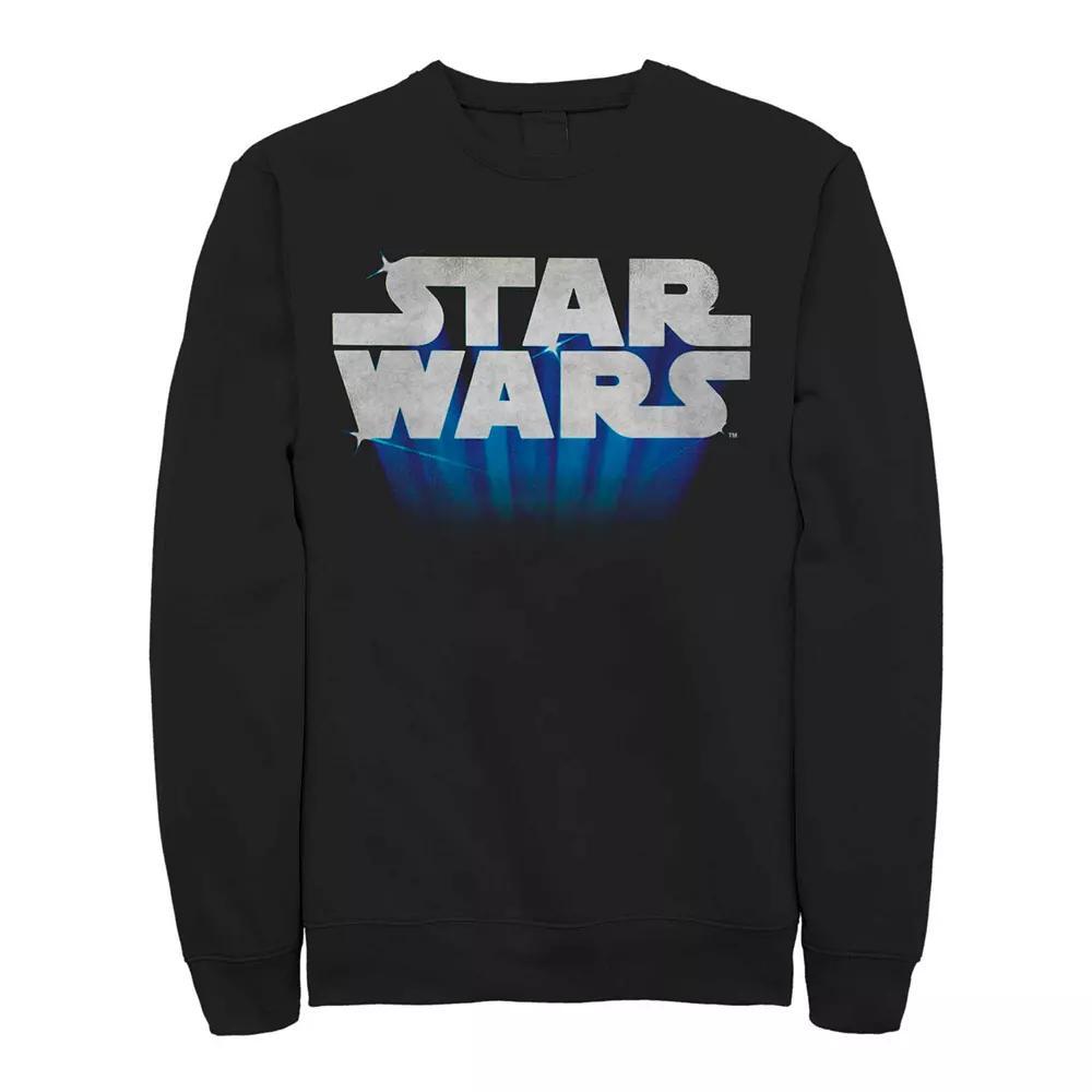 Men's Star Wars Flying Logo Fleece Sweater, Size: XXL, Black Product Image