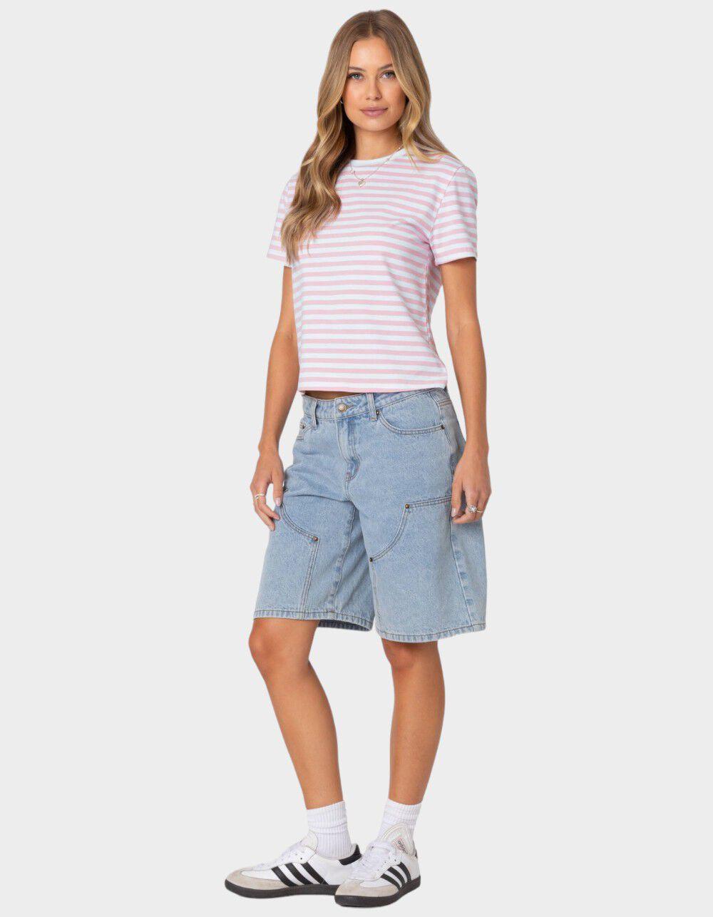 EDIKTED Callahan Striped Tee Product Image