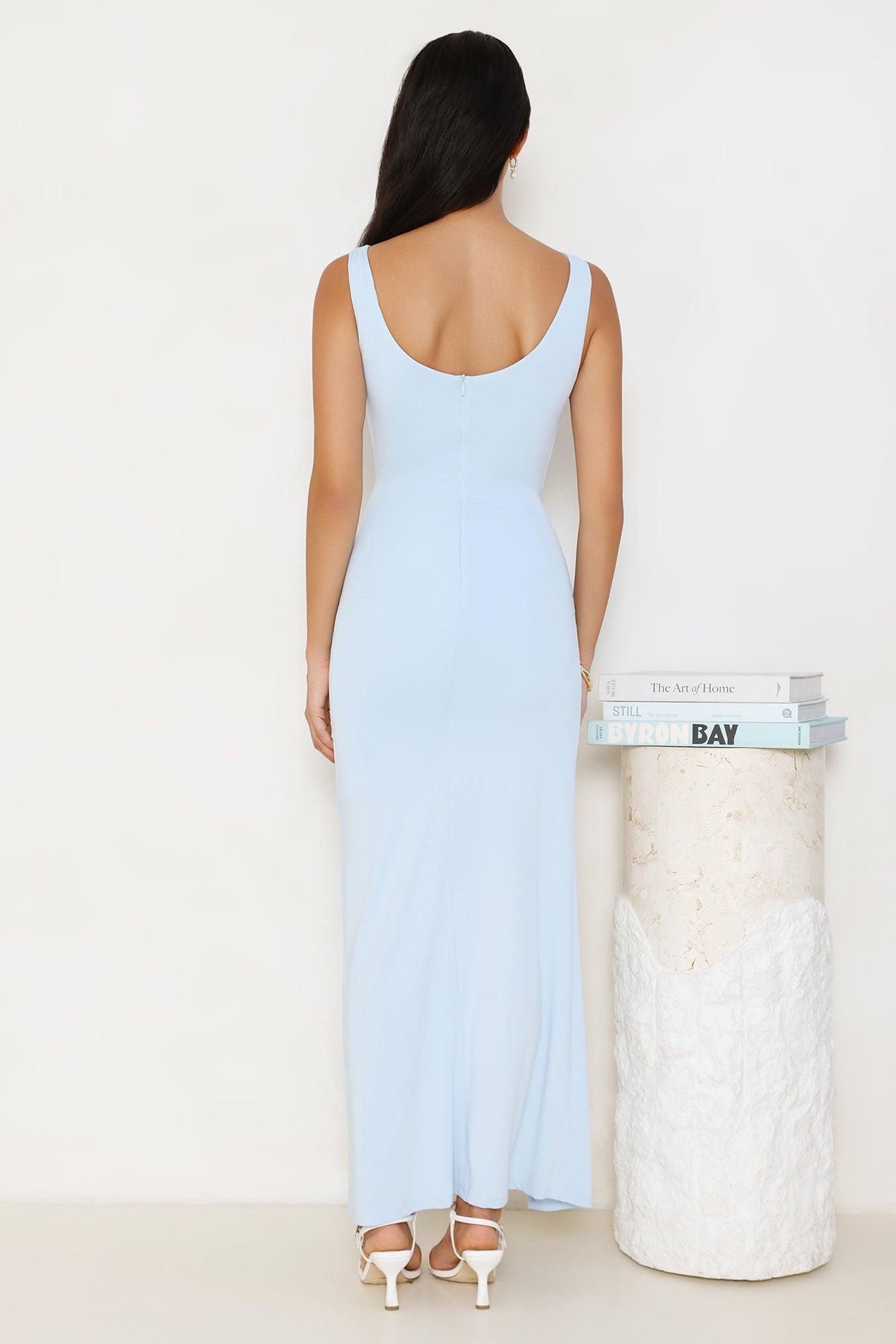 Closet Goals Maxi Dress Blue Product Image