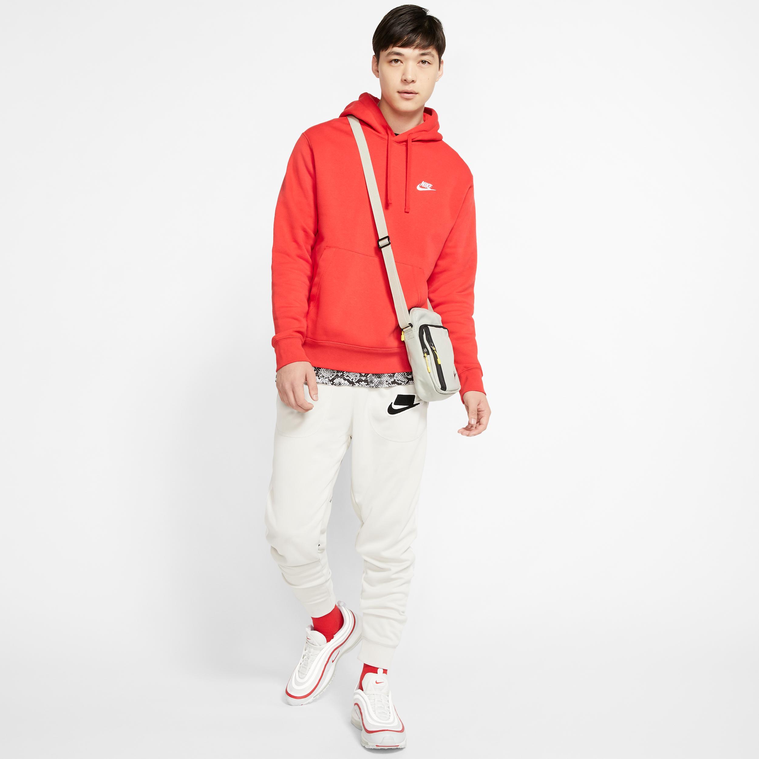 Nike Club Fleece hoodie heather Product Image