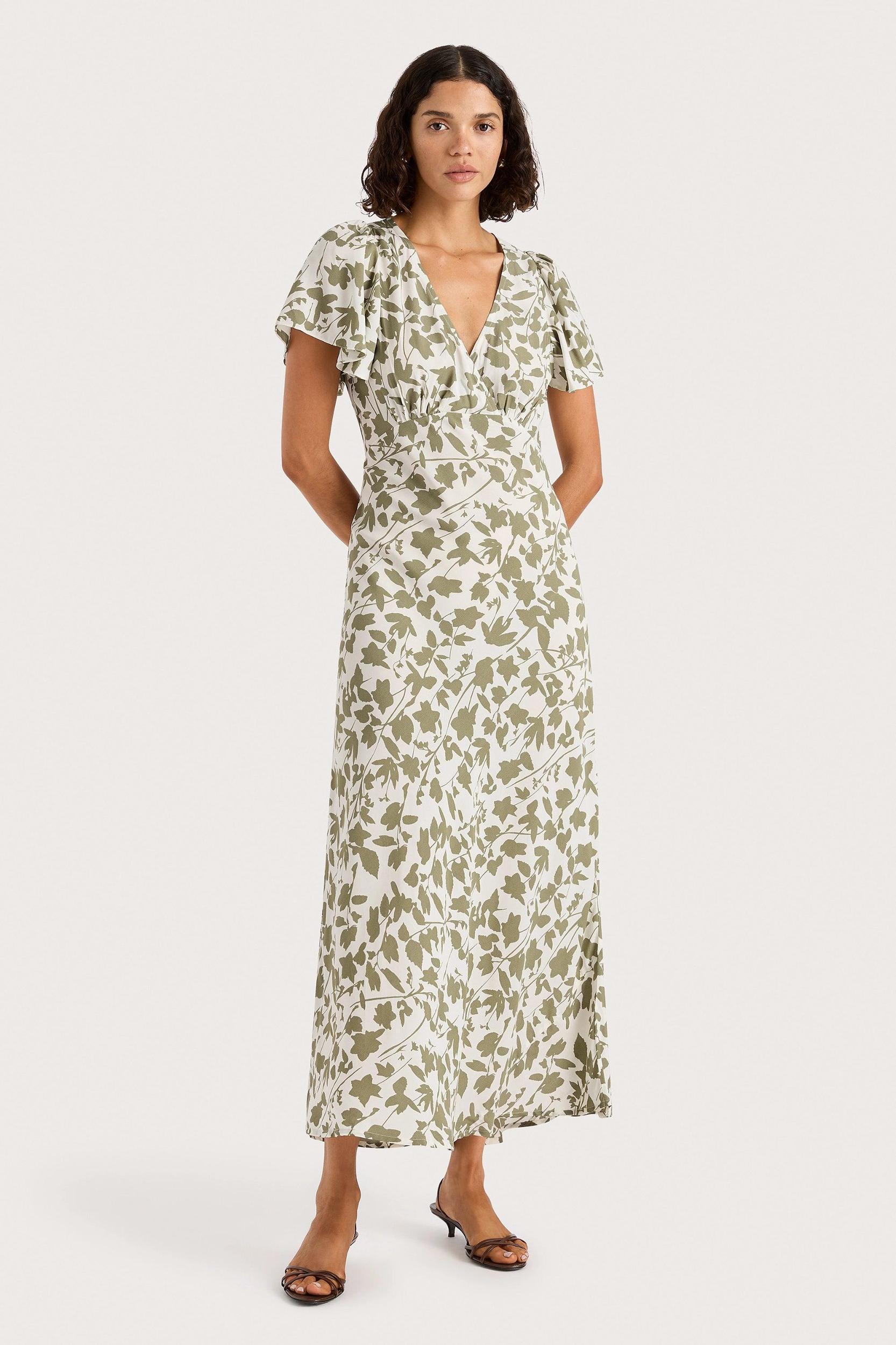 Boda Midi Dress Poplar Sage - Final Sale Product Image