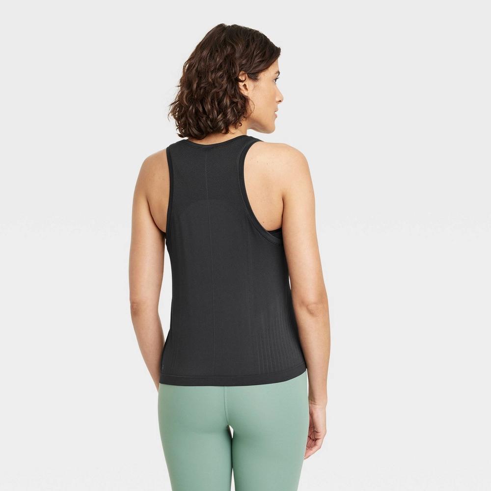 Womens Seamless Tank Top - All In Motion Black 3X Product Image
