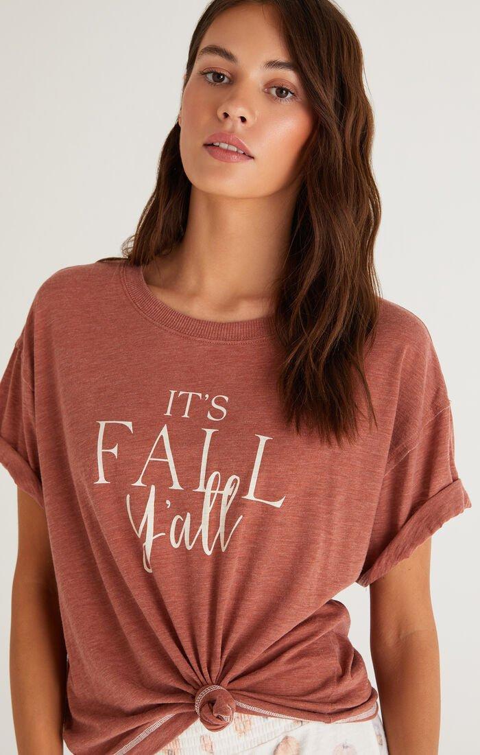 Old School Fall Y'all Tee *FS Product Image