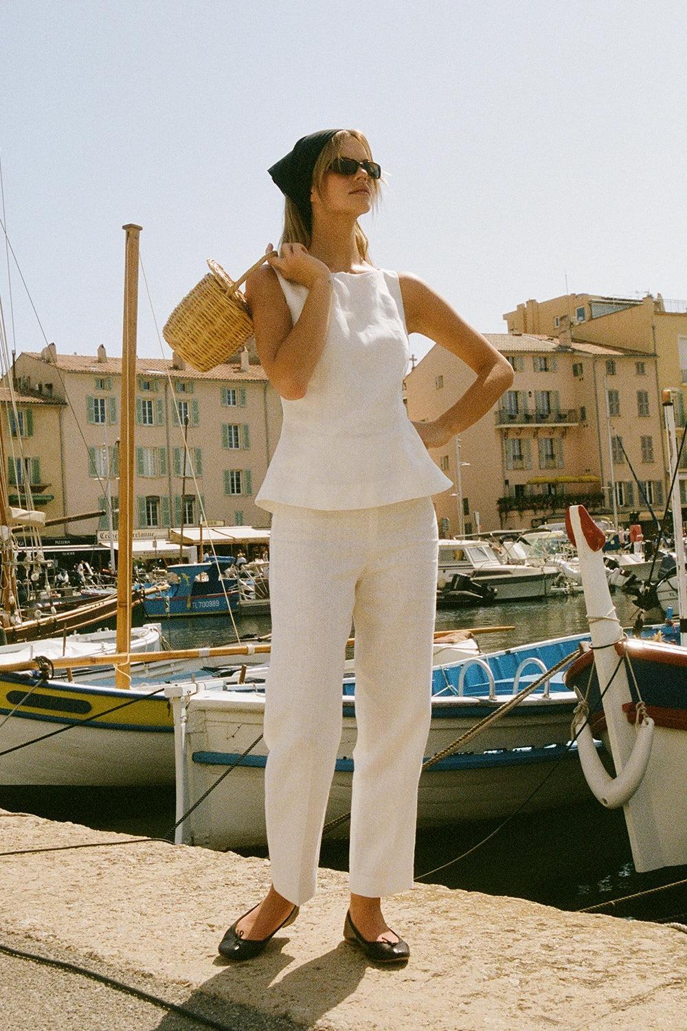 Jackie Vest White Product Image