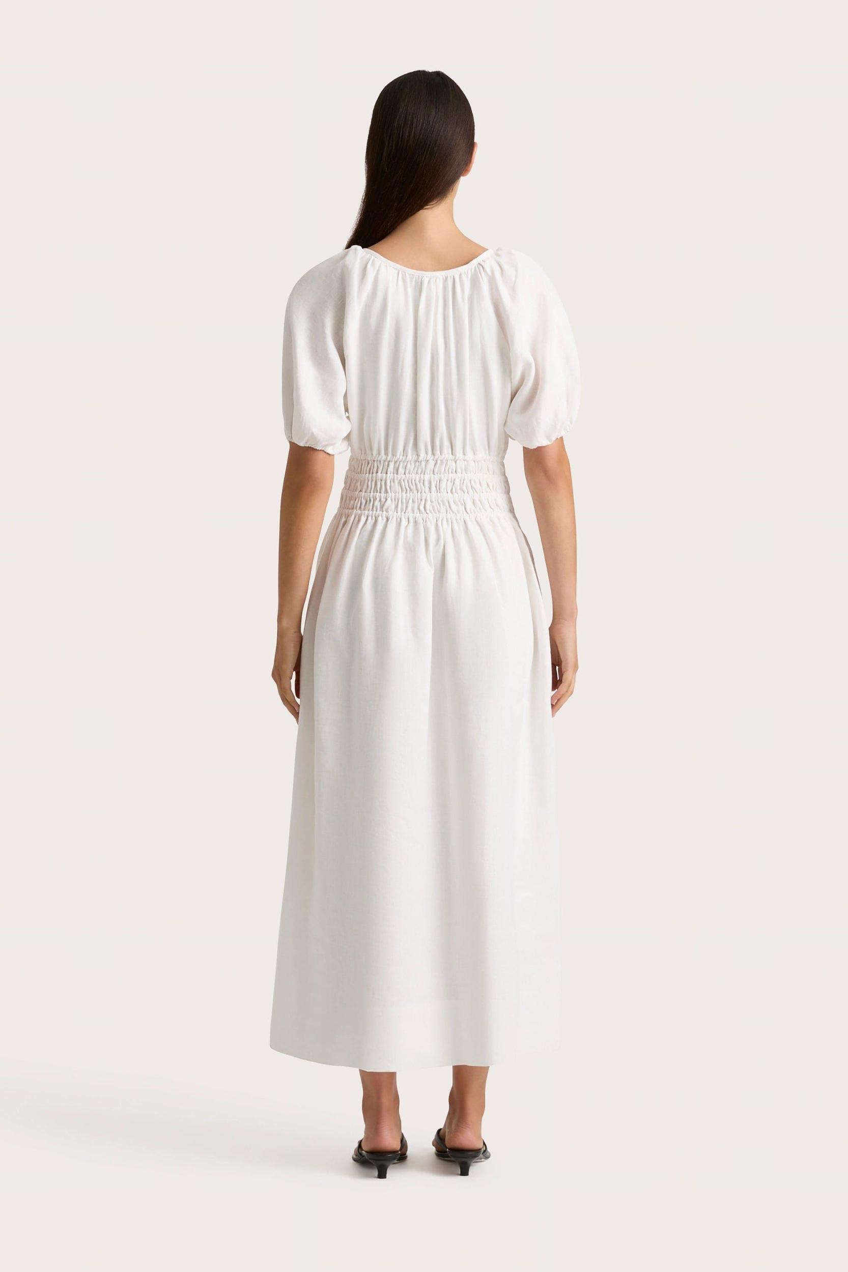 Geriba Maxi Dress White - Final Sale Product Image