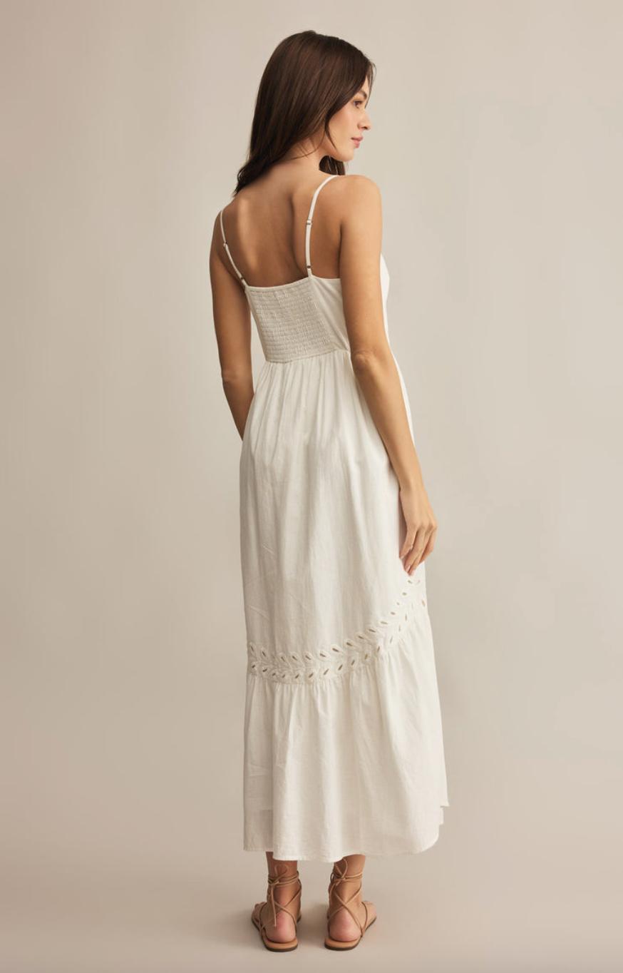 Citadelle Embroidered Linen Maxi Dress Product Image