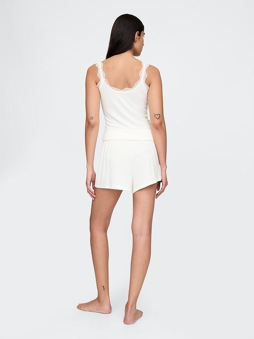 Mini Rib PJ Shorts Product Image