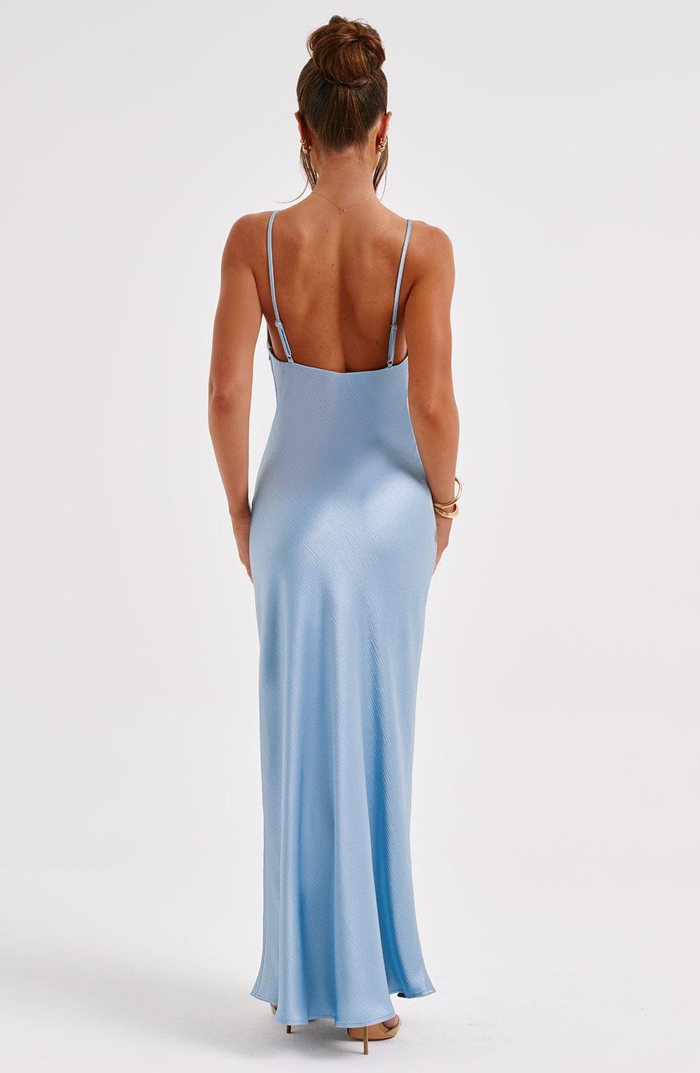 Anja Maxi Dress - Turquoise Product Image