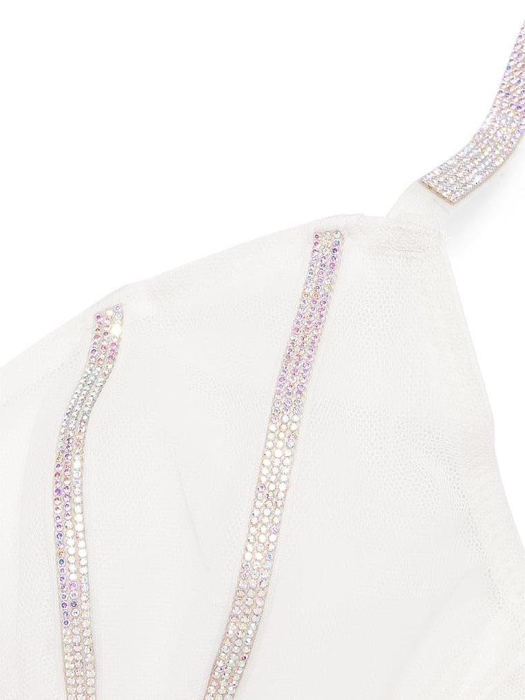 Sheer Shine Unlined Low-Cut Demi Bra Product Image