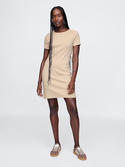 Rib Mini T-Shirt Dress Product Image