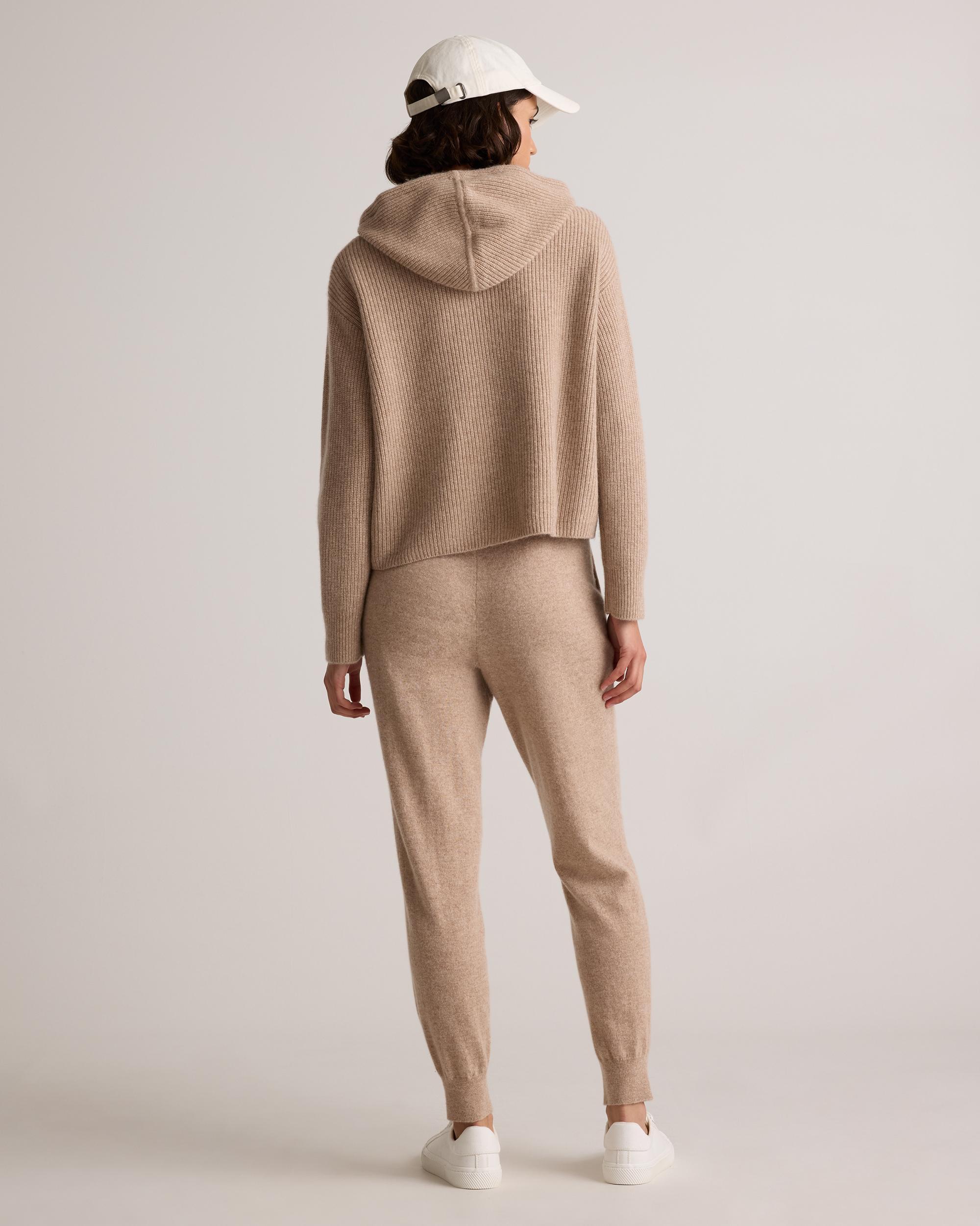 Quince | Women's Mongolian Cashmere Fisherman Crewneck Sweater Product Image