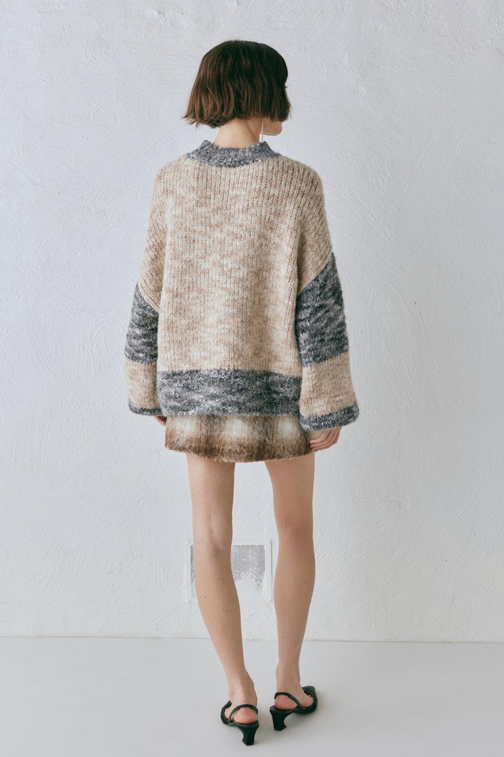 Alys Knit Jumper Marle Product Image