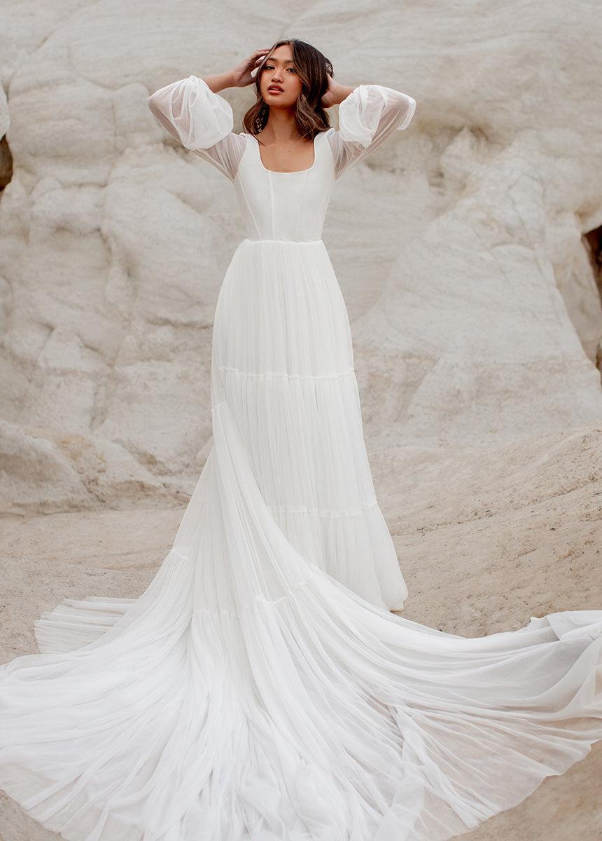 Natalya Bridal Gown in Lily Female Product Image