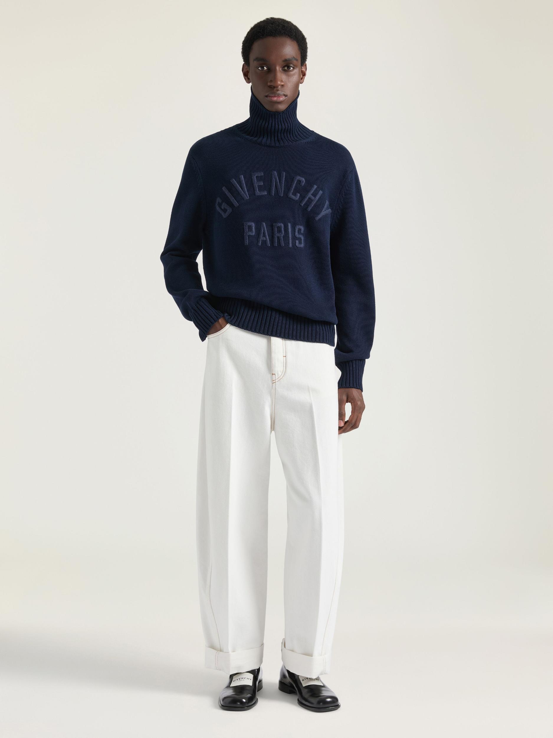 White Couture Seam jeans Product Image
