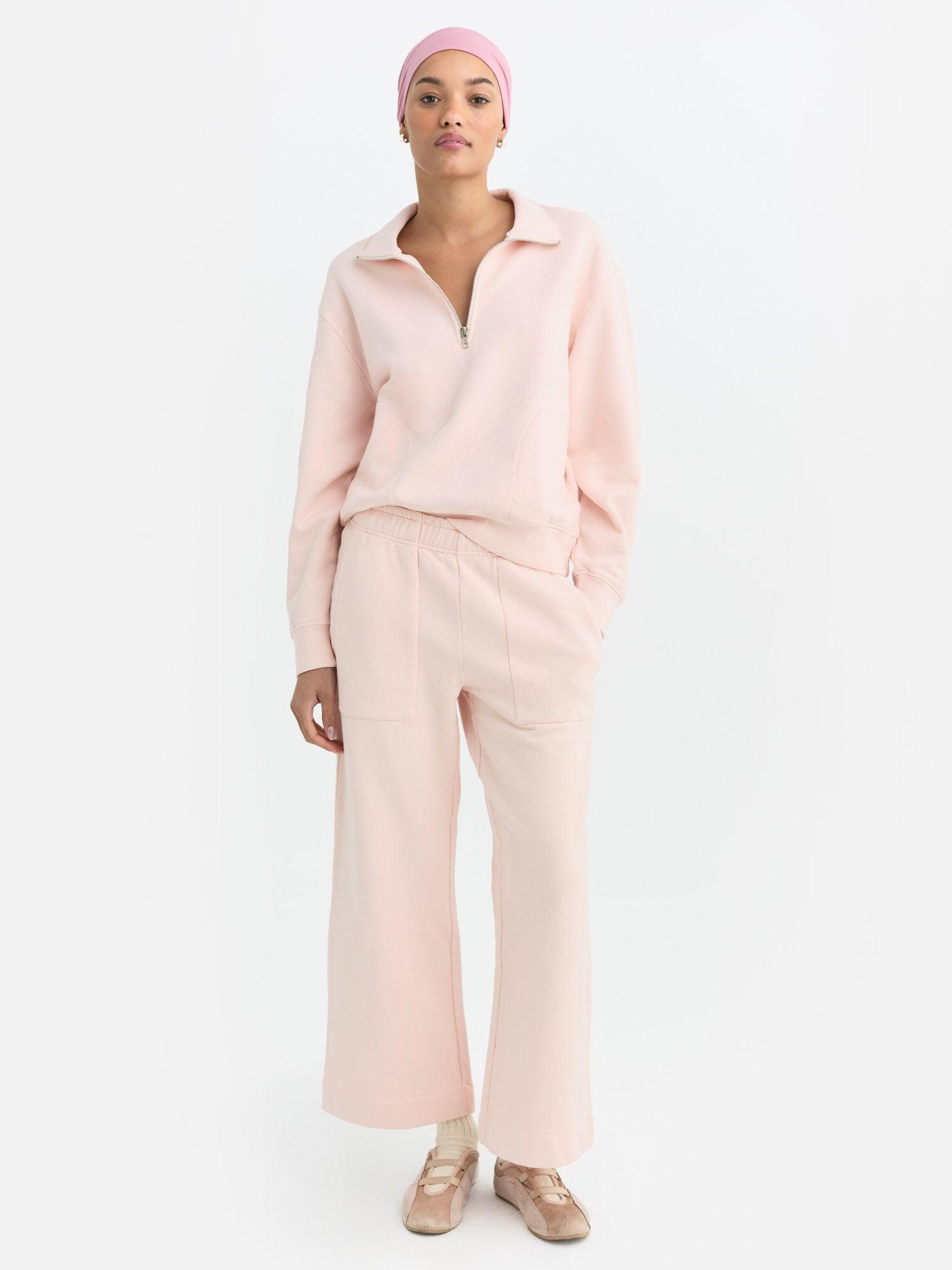 Organic Fleece Wide Leg Pant Female Product Image