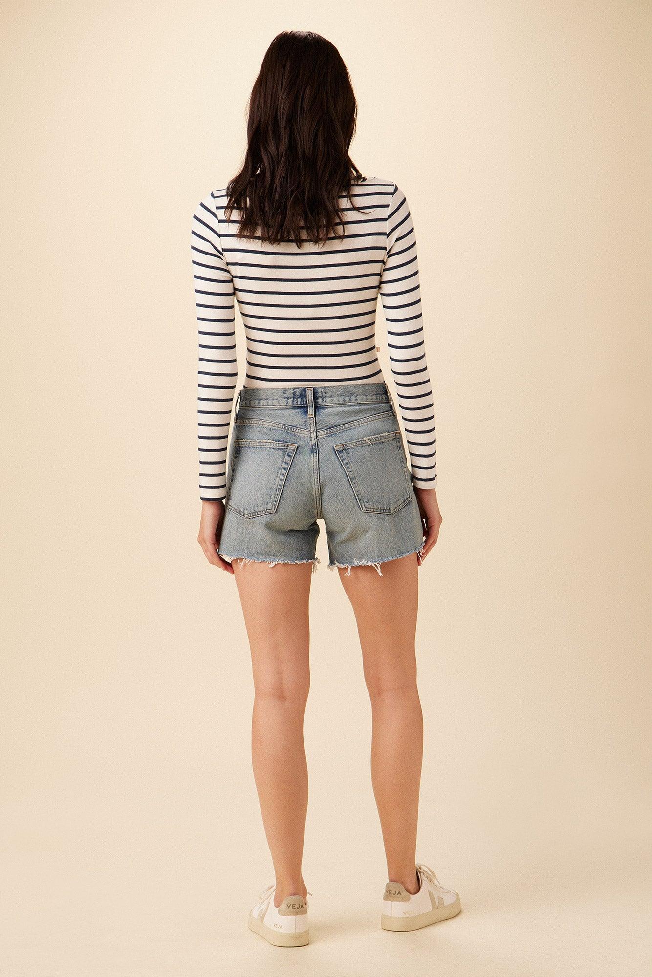 AGOLDE Parker Vintage Long Short - Wheel Female Product Image