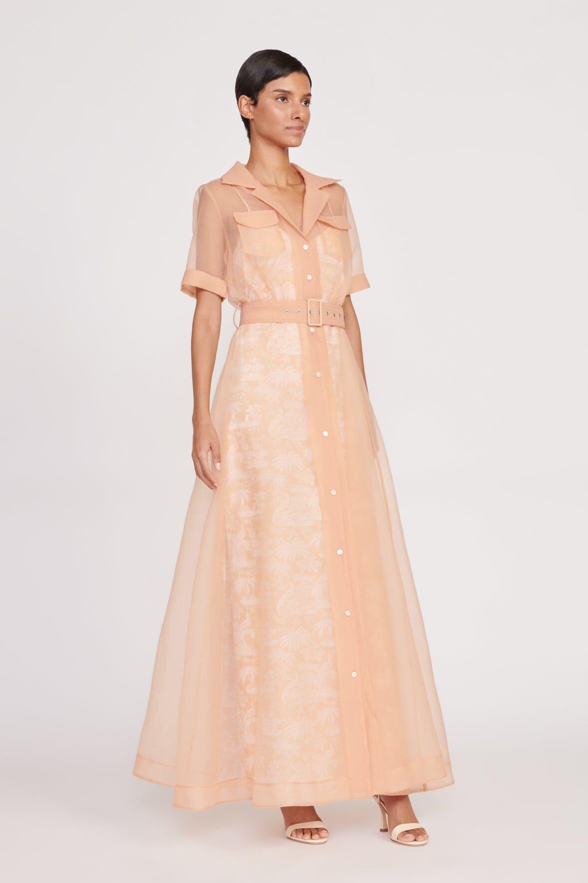 MILLIE DRESS | BEIGE IVORY TOILE Product Image