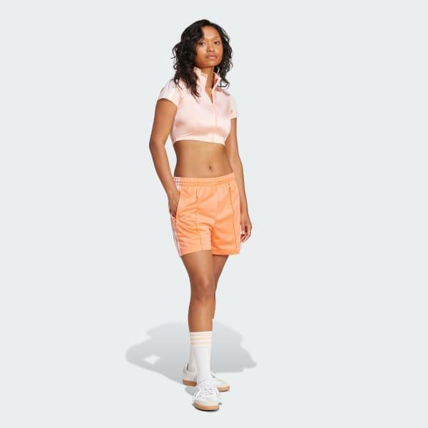 adidas Firebird Shorts Dark Blue 2XS Womens Product Image