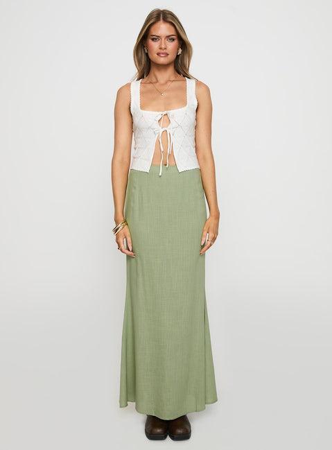 Giulia Knit Top White Product Image