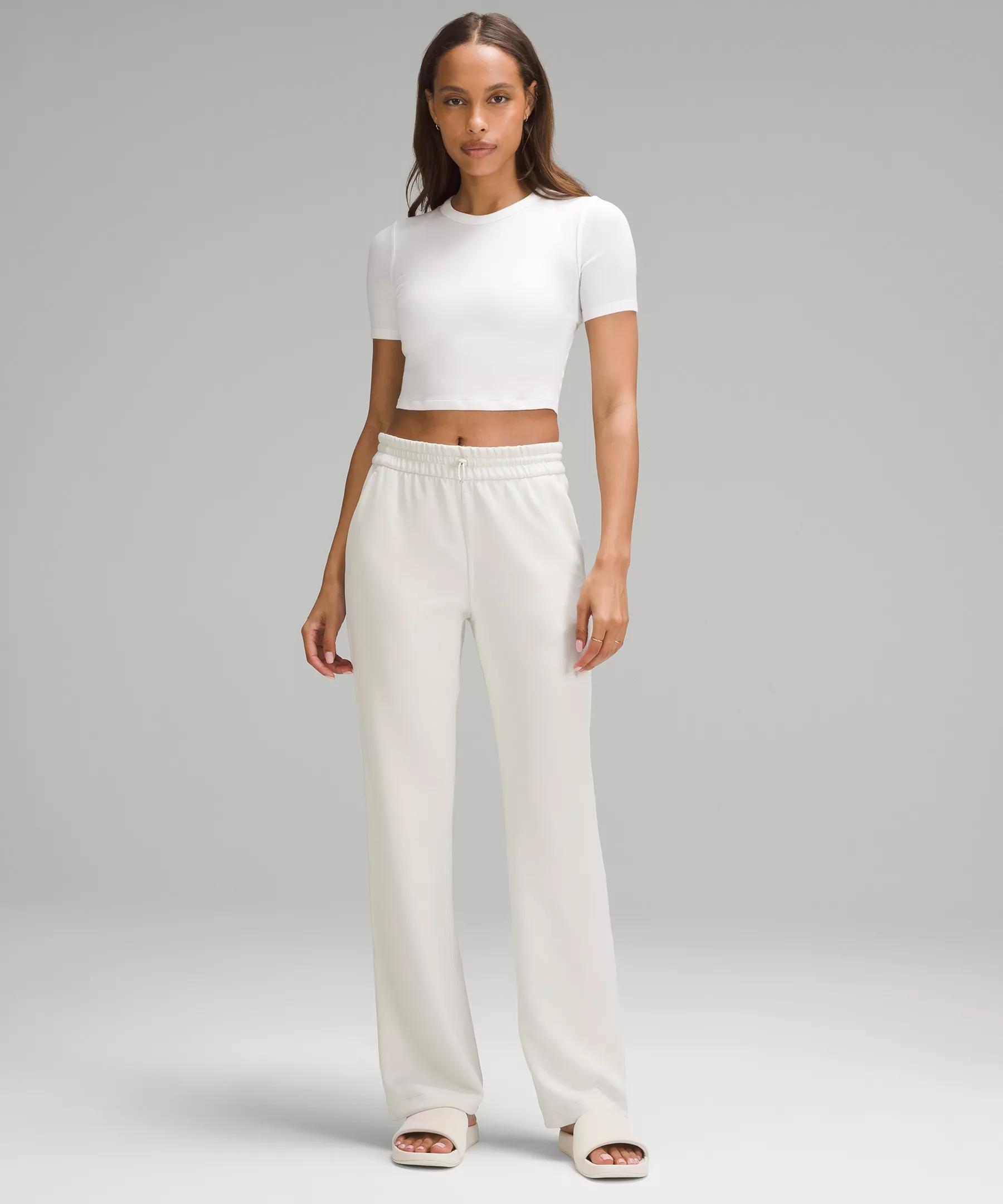 Hold Tight Straight-Hem Cropped T-Shirt Product Image