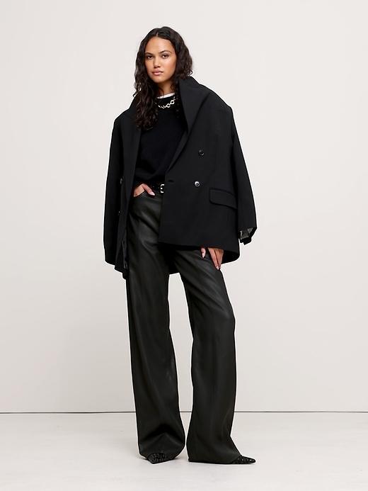 The Coated Denim Pintuck Jean Product Image