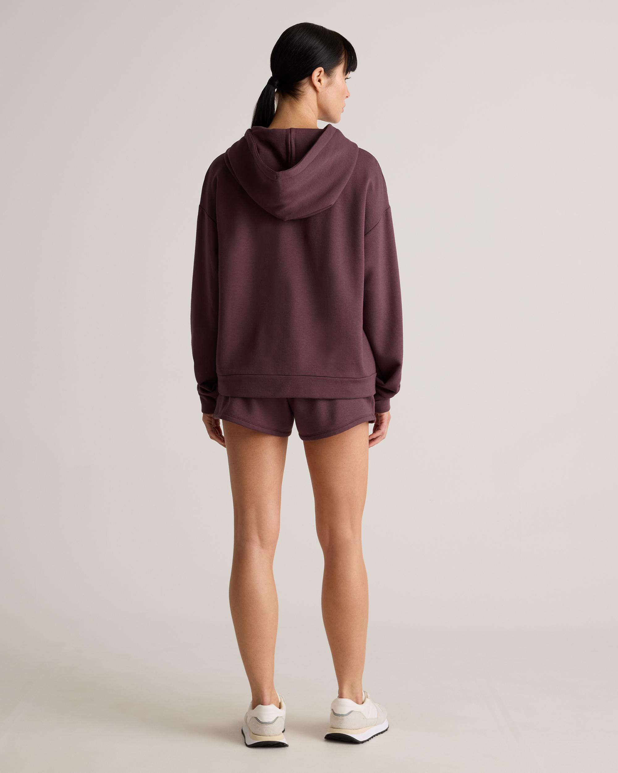 Quince | Women's SuperSoft Fleece Pullover Hoodie Size XL, Lenzing Modal Product Image