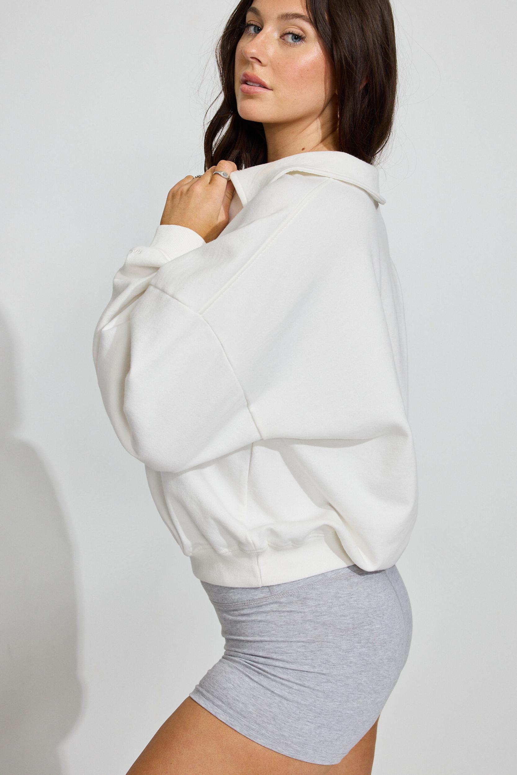 Sweetheart Neckline Long Sleeve Top Product Image