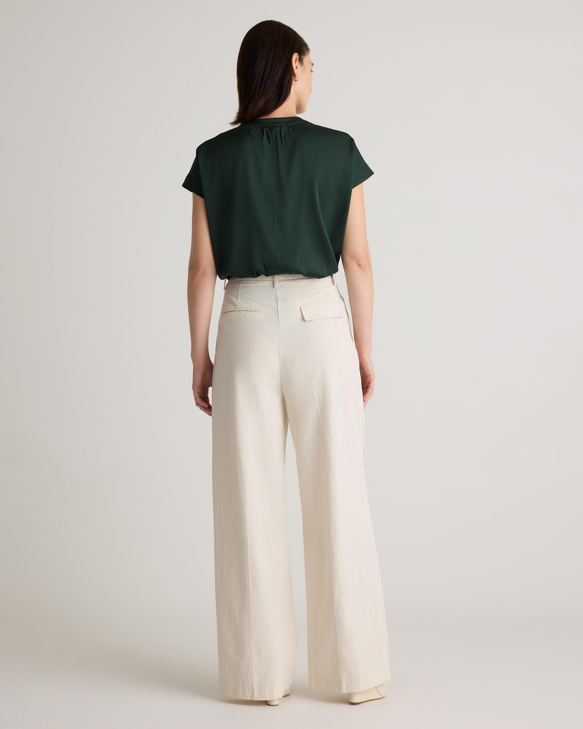 Quince | Women's Washable Stretch Silk Dolman Sleeve Blouse Mulberry Silk Product Image